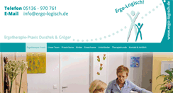 Desktop Screenshot of ergo-logisch.de